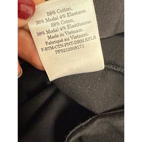 EVERLANE The Dream Kick Flare Pant Black Women's Size M New with Tags - Picture 10 of 11